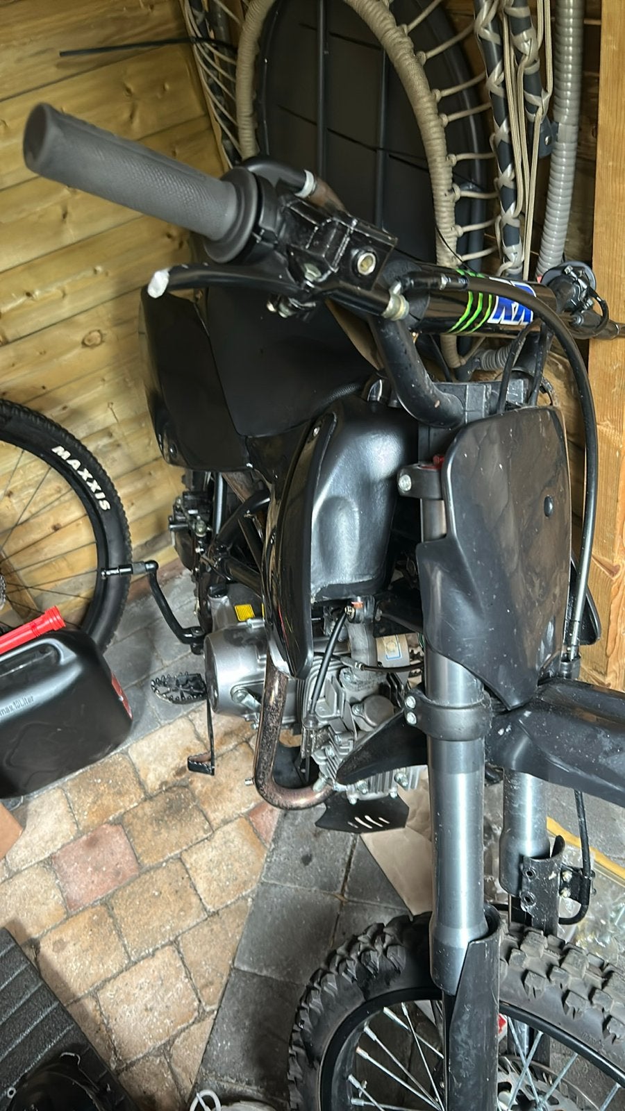 Pitbike 125cc 4 takt (minimaal €425,- geen uitzonderingen), Ophalen, Zo goed als nieuw, Benzine, Overige modellen