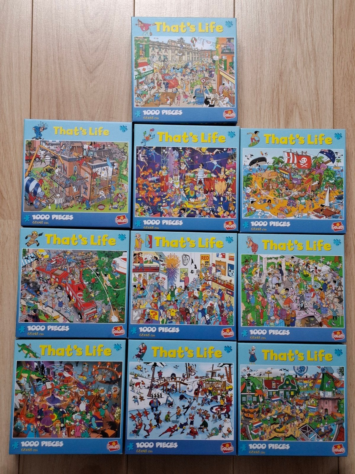 puzzels That's Life, Ophalen, 500 t/m 1500 stukjes, Zo goed als nieuw