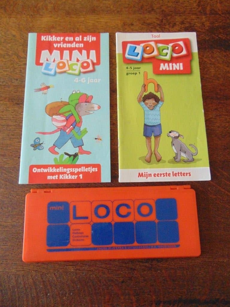 Mini Loco met Twee Boekjes, Ophalen of Verzenden, Zo goed als nieuw, Taal en Lezen