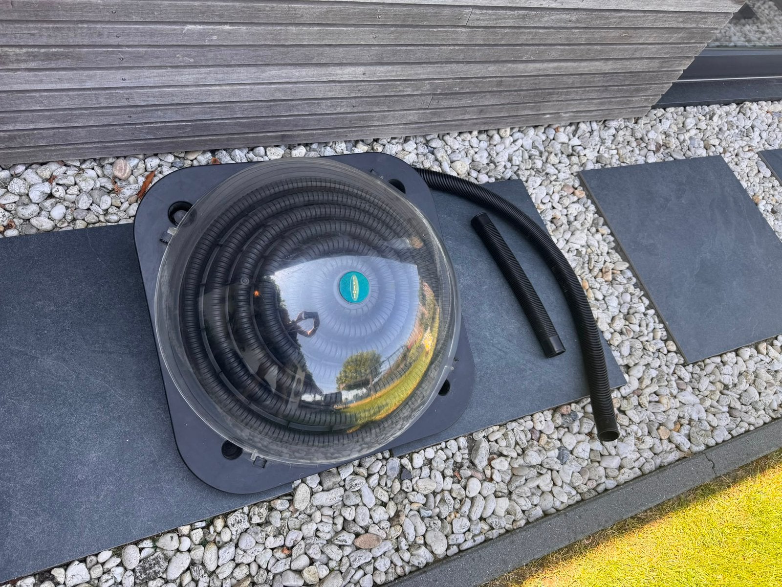 Solar bol zwembadverwarming van het merk Monza, Ophalen, Zo goed als nieuw, Verwarming