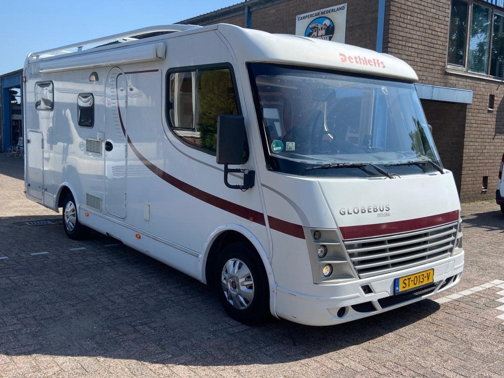Dethleffs Globebus 4 I Enkele bedden ! XL garage., Integraal, Ringverwarming, 6 tot 7 meter, Bedrijf