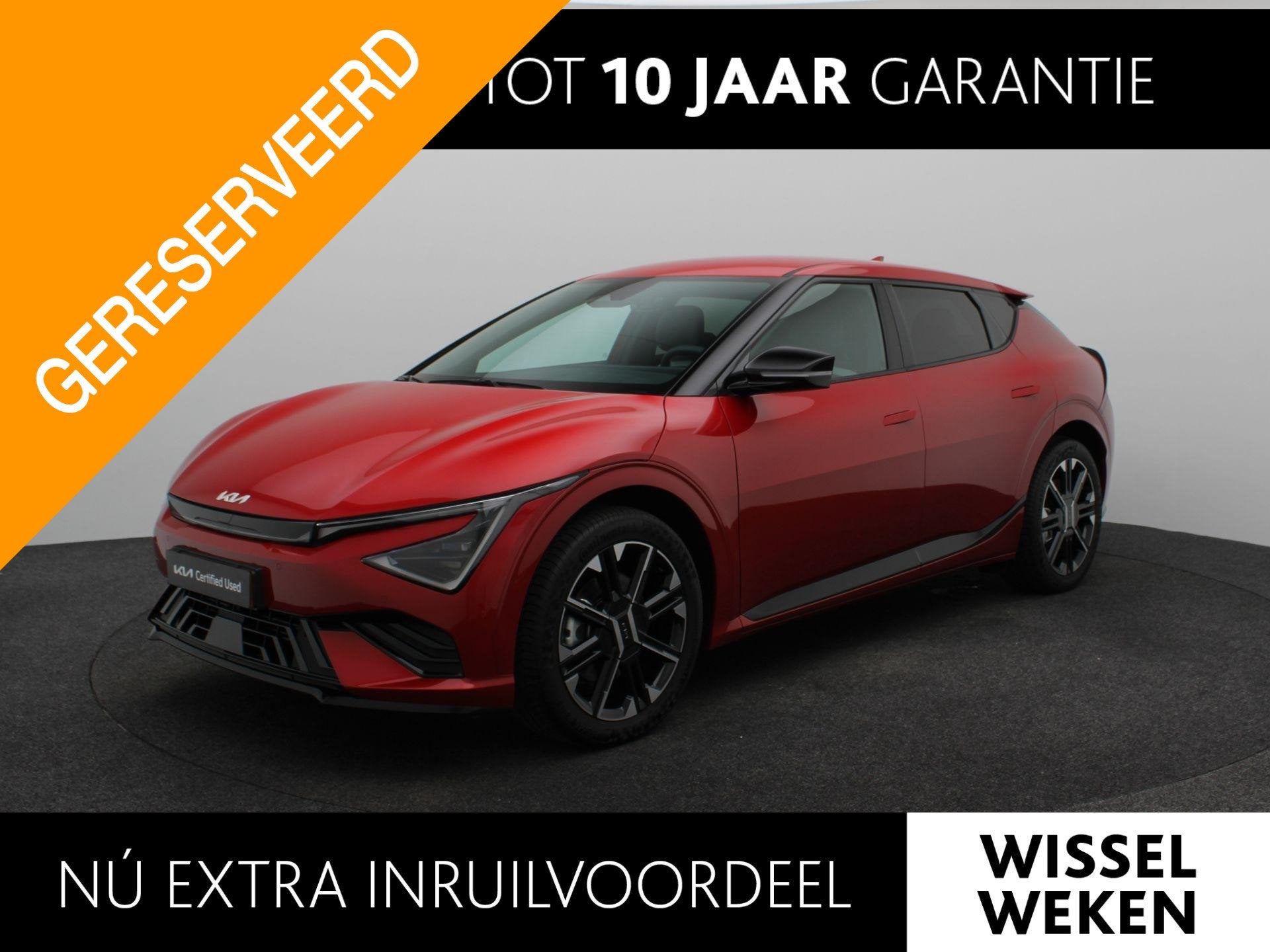 Kia EV6 GT-Line Business Edition 84 kWh | 20 inch | Memory S, Auto's, Achterwielaandrijving, Zwart, 1960 kg, Origineel Nederlands