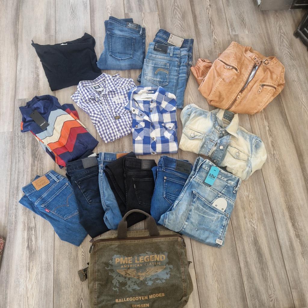 PARTIJ merkkleding oa Gstar levi's PME Nikkie, Kleding | Dames, Dames-kledingpakketten, Ophalen of Verzenden, Zo goed als nieuw