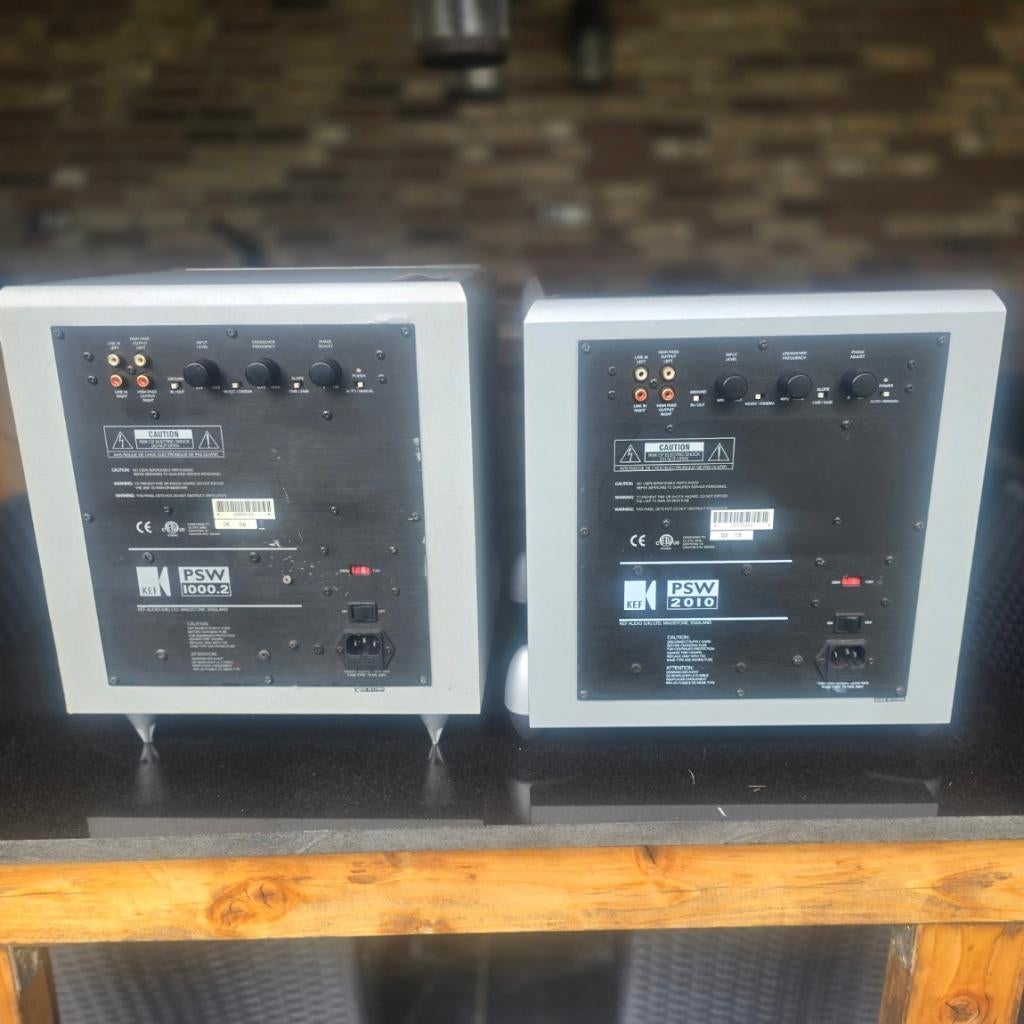 KEF subwoofer 2 keer DEFECT!!!!!