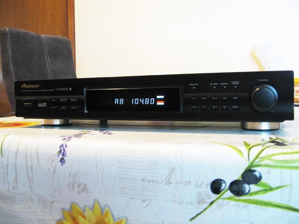 Pioneer F-208RDS RDS tuner serviced, Audio, Tv en Foto, Tuners, Ophalen of Verzenden, Gebruikt