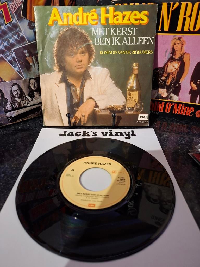 André Hazes - Met Kerst Ben Ik Alleen (Single)1982, Ophalen of Verzenden, Gebruikt, Overige formaten, Levenslied of Smartlap