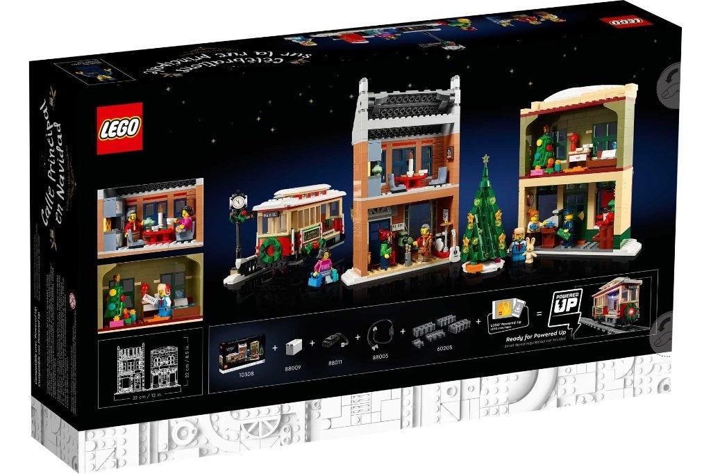 NIEUW in verpakking -> LEGO Icons Kerst dorpsstraat 10308, Nieuw, Ophalen of Verzenden, Icons, Complete set