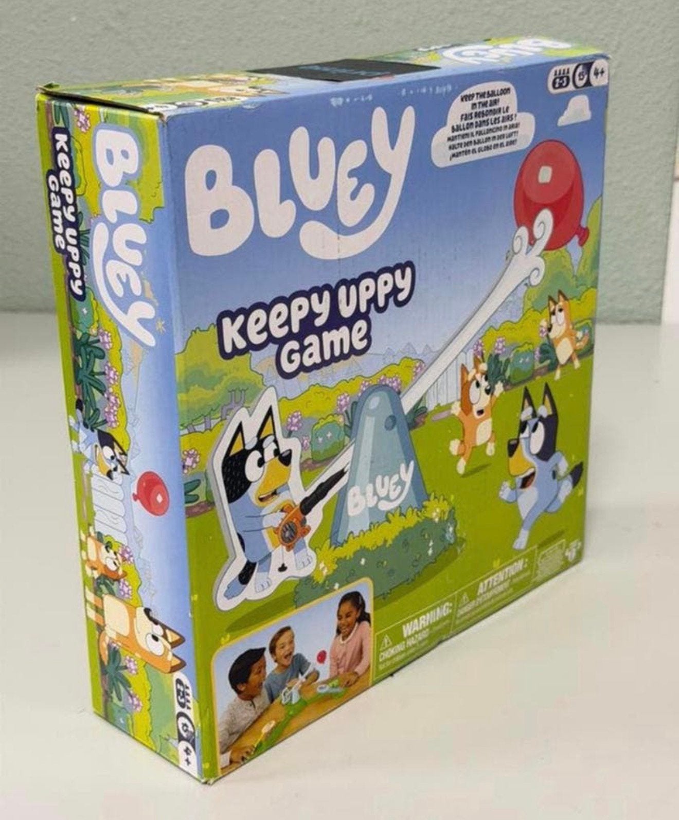 Bluey Keepy Uppy Game actiespel NIEUW Moose Gezelsschapsspel, Hobby en Vrije tijd, Nieuw, Ophalen of Verzenden, H, H