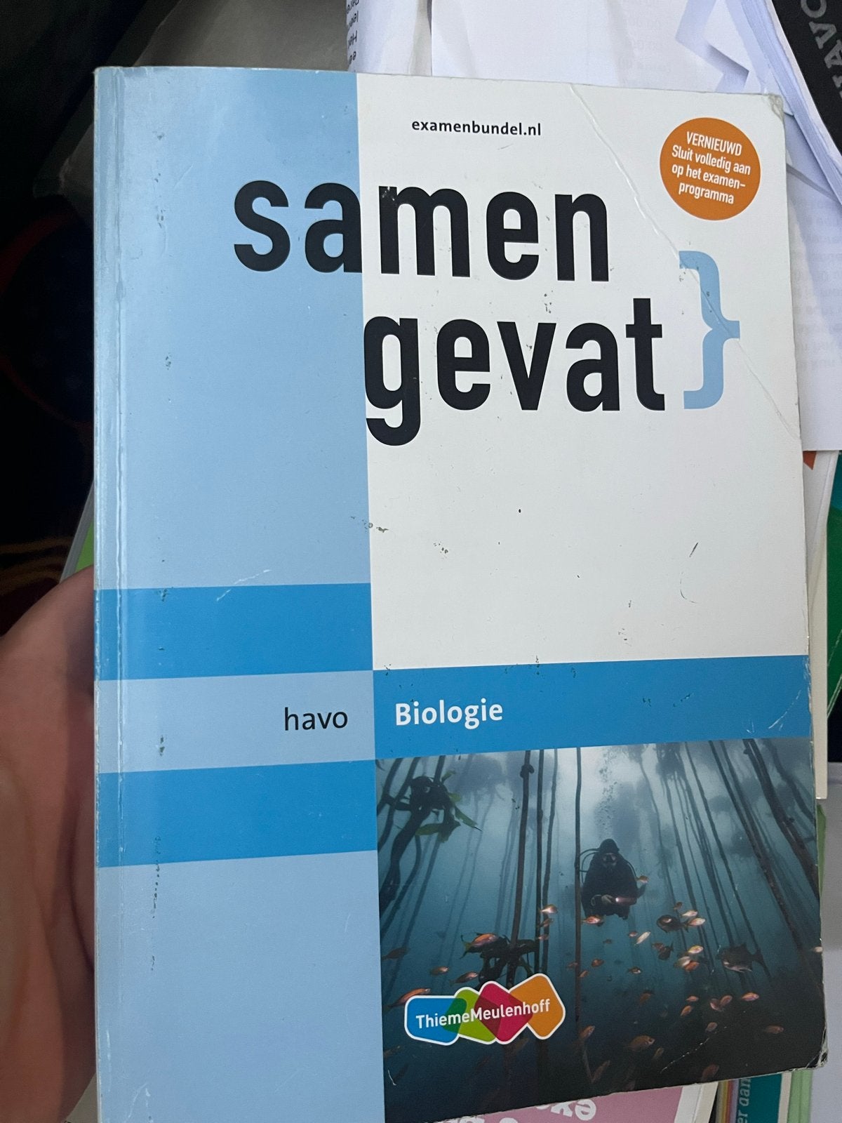 Examenbundel samengevat havo Biologie, Boeken, Ophalen, Zo goed als nieuw, HAVO, Biologie
