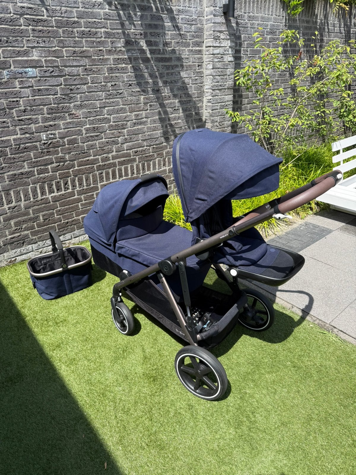 Cybex Gazelle S Duo wandelwagen, Ophalen, Gebruikt, Overige merken, Duowagen