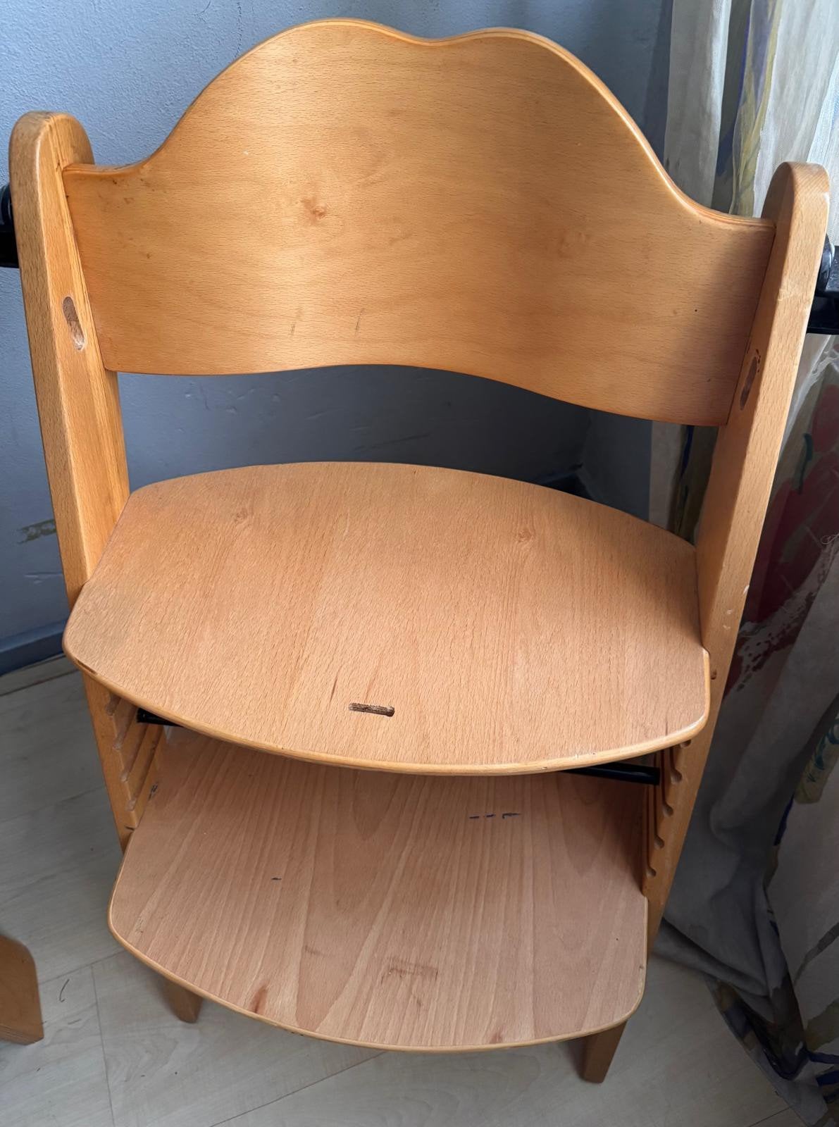 Houten meegroei kinderstoel - Gebruikt, nog helemaal goed, Kinderen en Baby's, Kinderstoelen, Ophalen