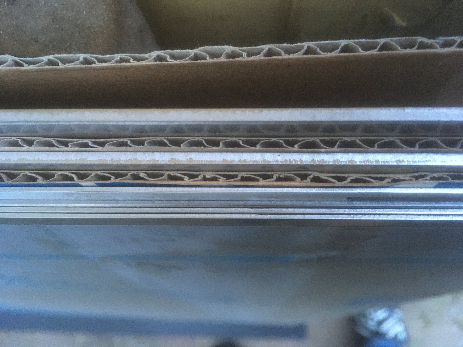 Rvs platen diverse  304 l , 316, 316 l. 1mm  2.5mm 4mm, Ophalen, Zo goed als nieuw