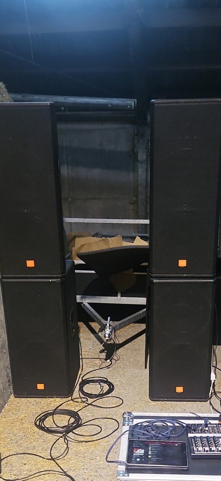 JBL MRX geluidsset, Muziek en Instrumenten, Ophalen, Gebruikt, Overige typen