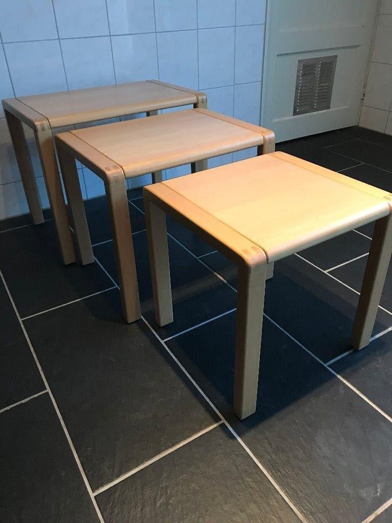 Bijzettafel Salling Stolefabrik Durup Denmark nesting table, Ophalen