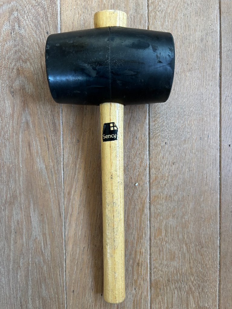 Rubber hamer van Sencys, Doe-het-zelf en Verbouw, Gereedschap | Handgereedschap, Zo goed als nieuw, Ophalen of Verzenden