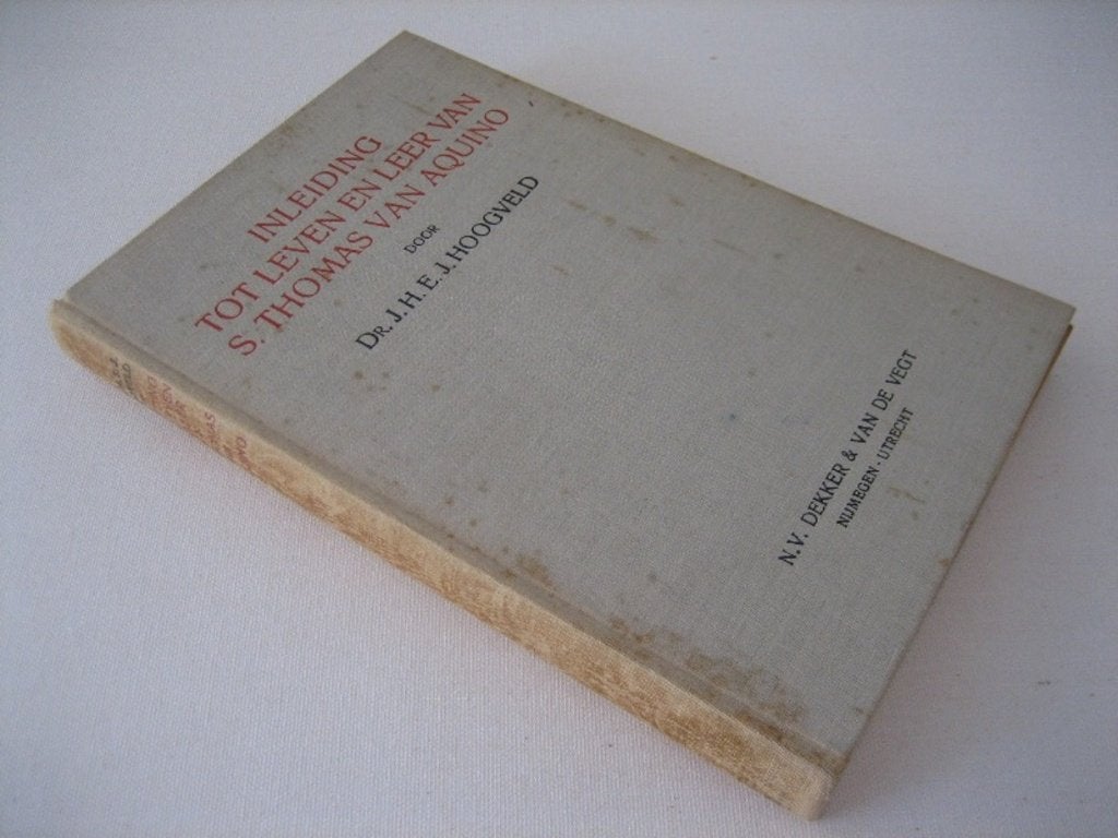 Inleiding tot leven en leer van S.Thomas van Aquin, Ophalen of Verzenden, Gelezen, Wijsbegeerte of Ethiek