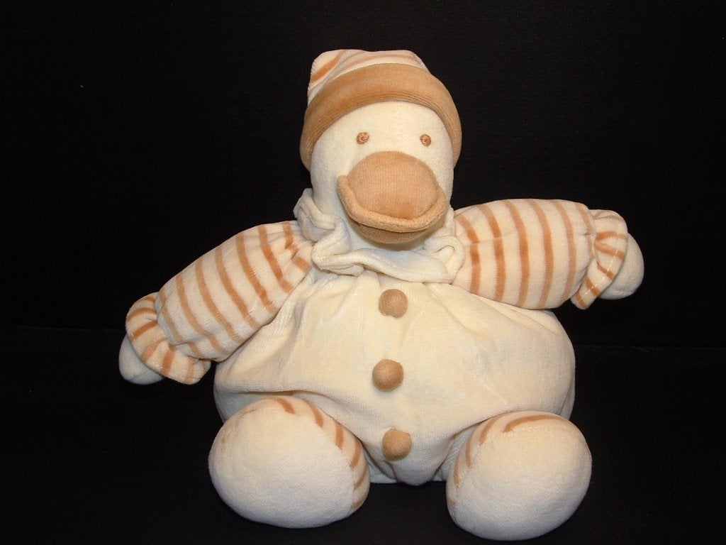 HAPPY HORSE EEND BOL VELOURS WIT/BEIGE MET BEIGE, Kinderen en Baby's, Ophalen of Verzenden, Nieuw, Overige typen