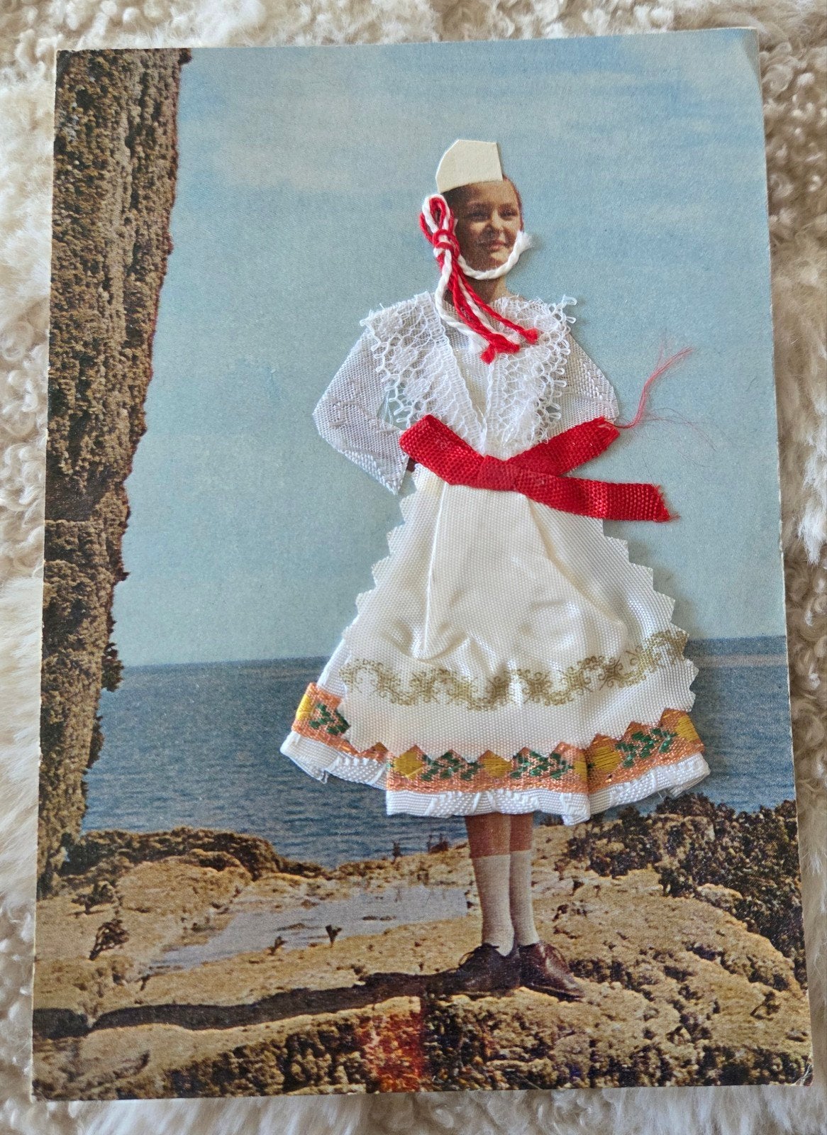Vintage Franse Ansichtkaart - Bretonse Klederdracht, Verzenden, Voor 1920, Gelopen, Overige thema's