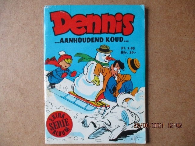 adv4672 dennis extra album, Boeken, Stripboeken, Eén stripboek, Ophalen, Gelezen