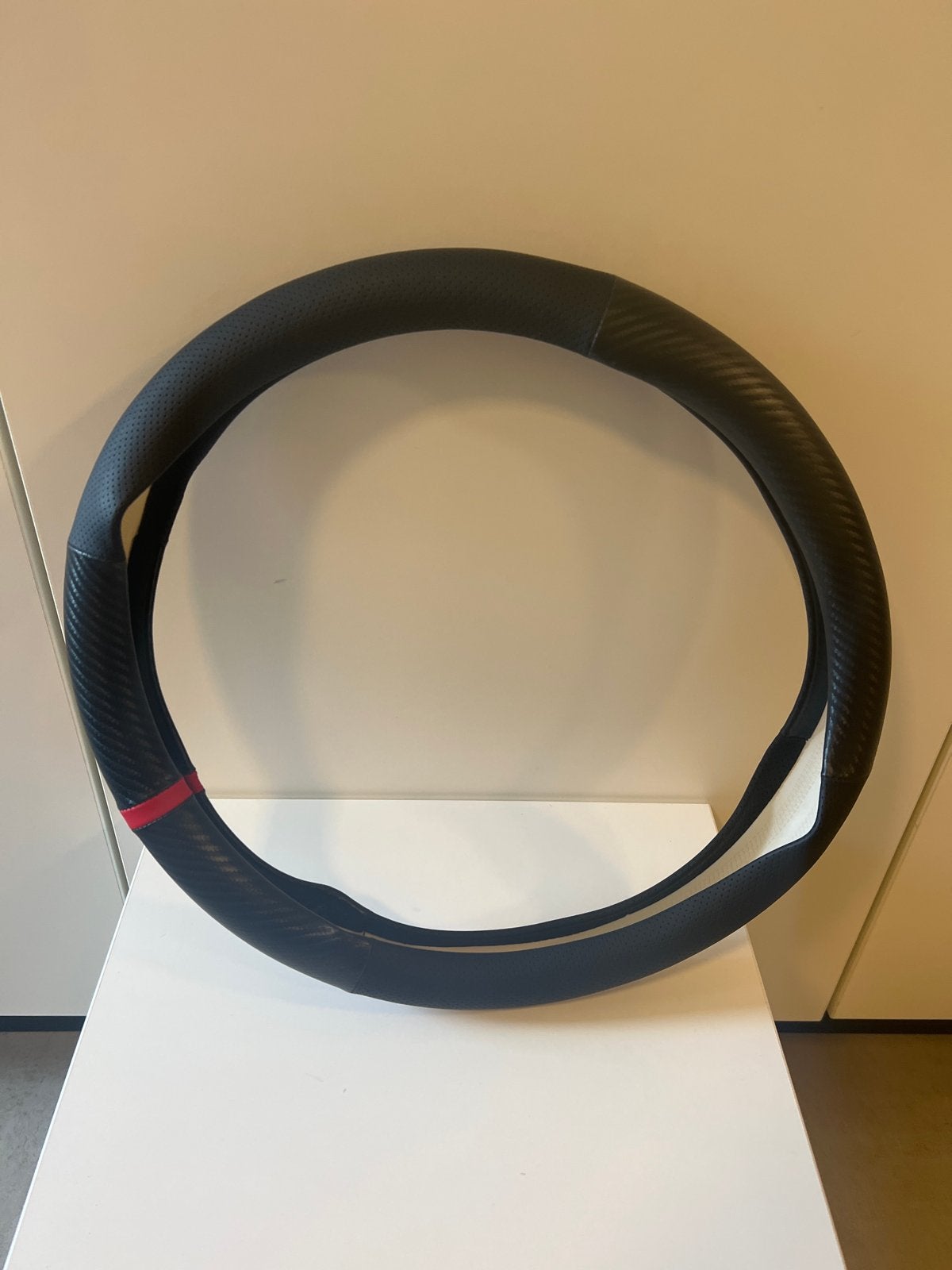 Stuurhoes - Zwart met rode accenten, Auto diversen, Ophalen of Verzenden, Nieuw