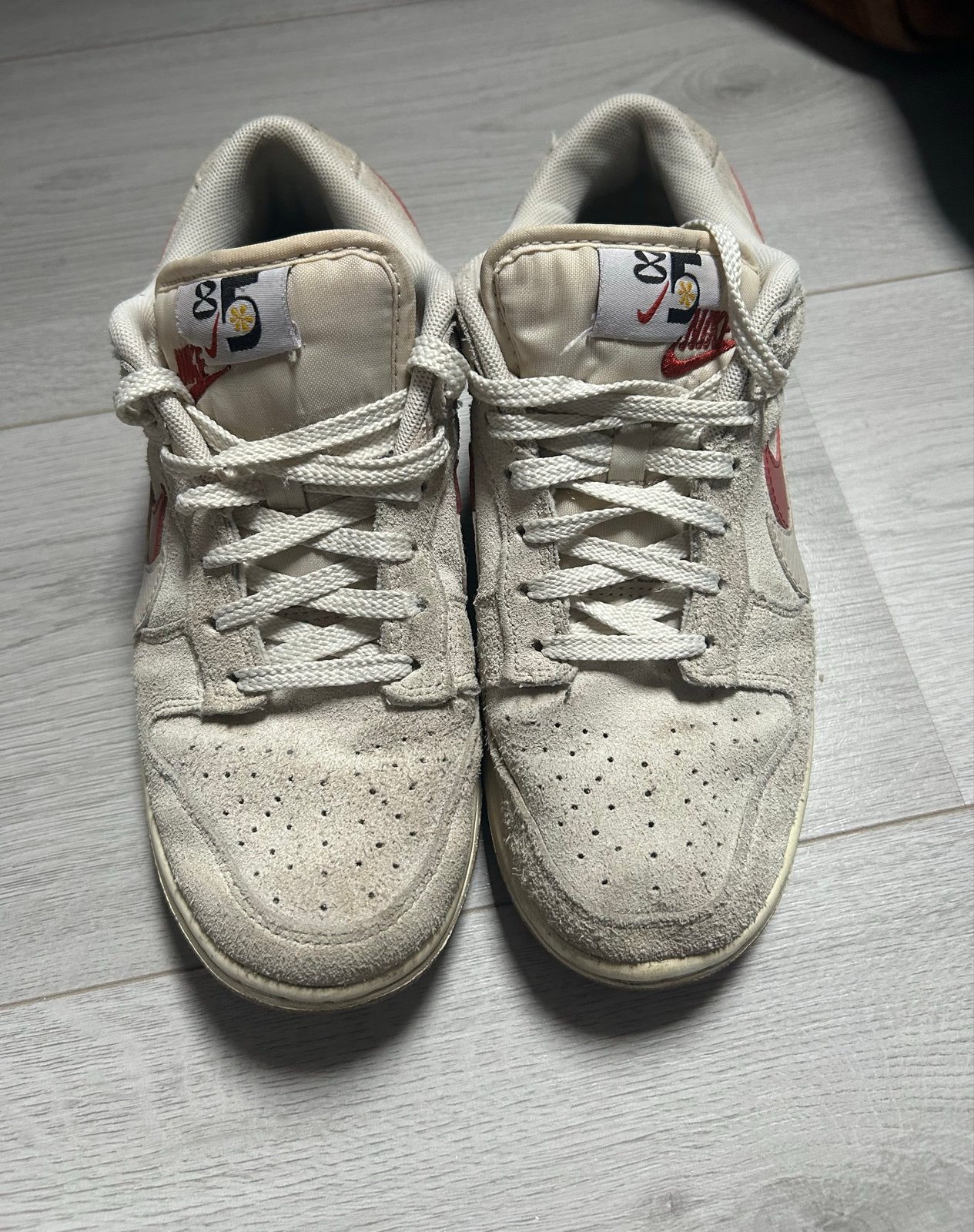 Nike Dunk Low 'Light Bone' sneakers - Maat 38, Kleding | Dames, Beige, Ophalen of Verzenden, Sneakers of Gympen, Gedragen