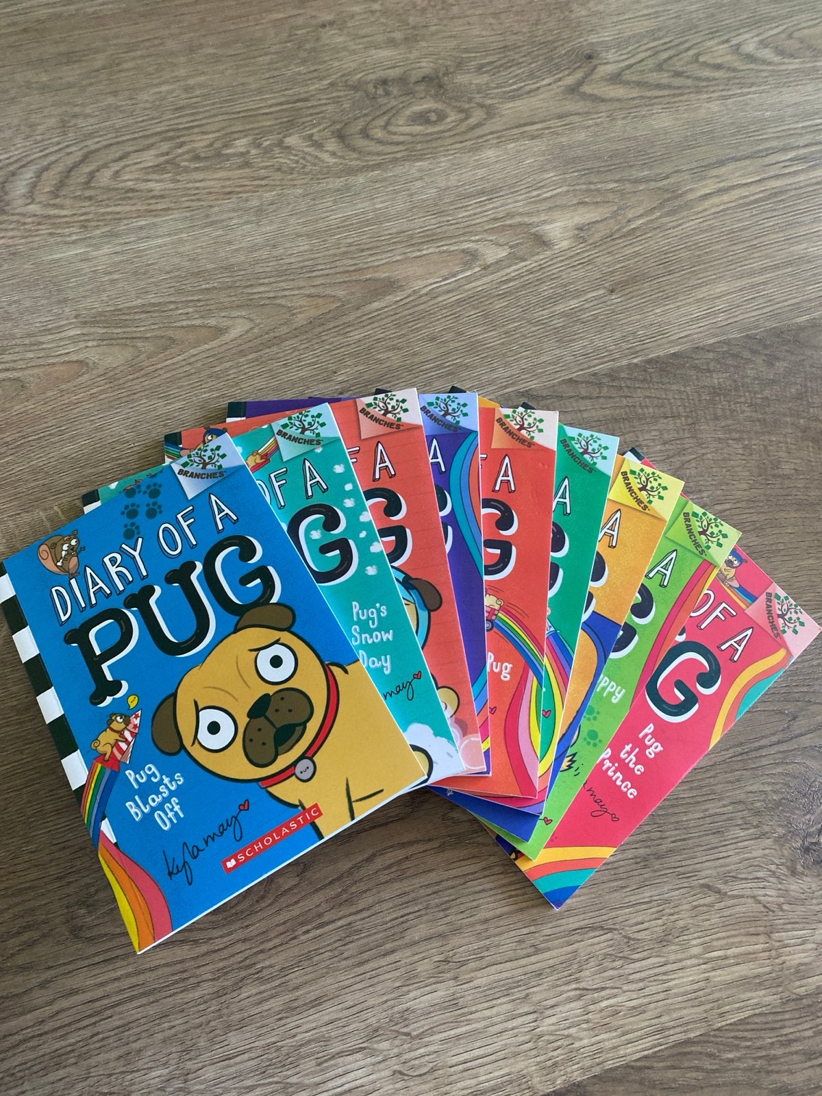Diary of a Pug - Complete Set 1-9 (Engels), Ophalen, Zo goed als nieuw, Fictie algemeen