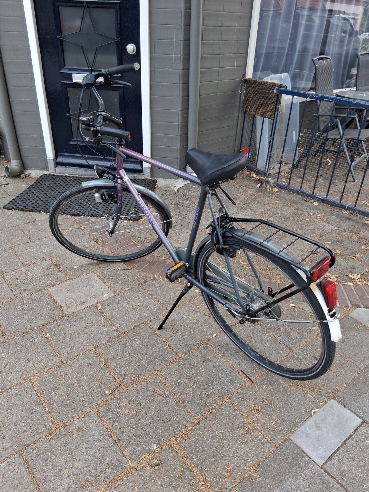 Union herenfiets framemaat 58cm 5vers . 46.00 euro!!!!!, Velgrem, Versnellingen, Zo goed als nieuw, 57 tot 61 cm