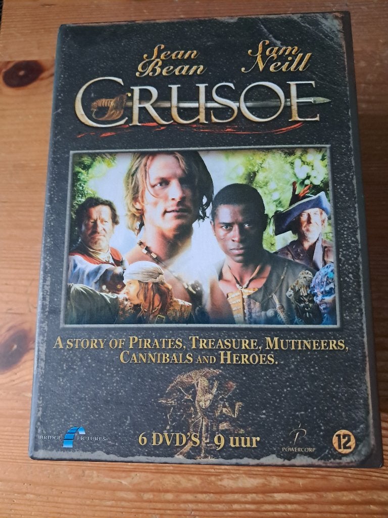 Crusoe dvd box, Cd's en Dvd's, Ophalen, Engels, Nederlands, Zo goed als nieuw