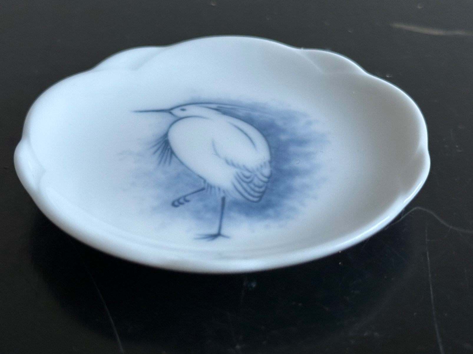 Okura japans porselein Thee Tip bordje 8 cm, Ophalen of Verzenden, Zo goed als nieuw