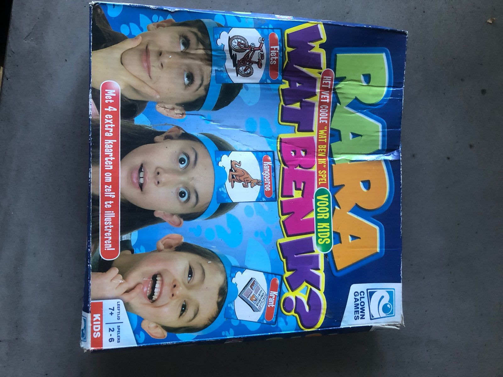 Spelletje RARA WAT BEN IK, Ophalen of Verzenden, Zo goed als nieuw