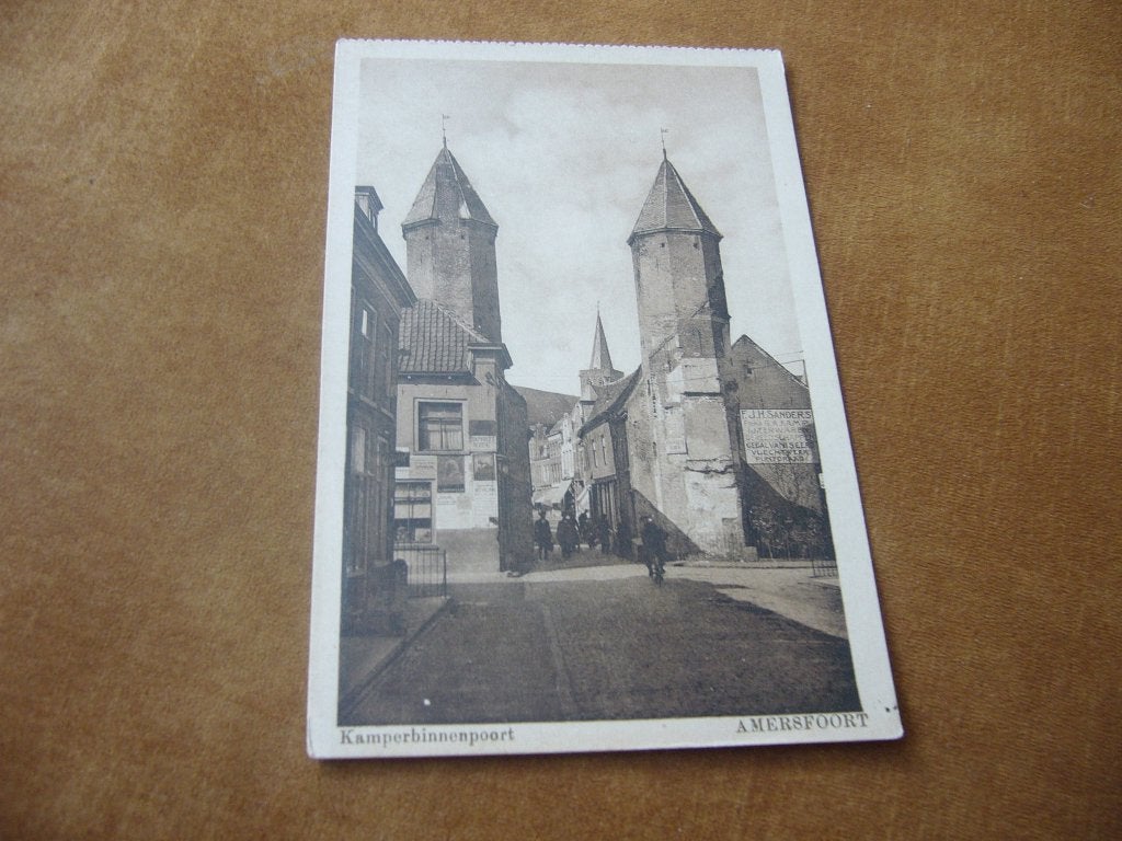 AMERSFOORT  =  KAMPERBINNENPOORT    BRIEFKAART, Ophalen of Verzenden, Voor 1920, Ongelopen, Utrecht