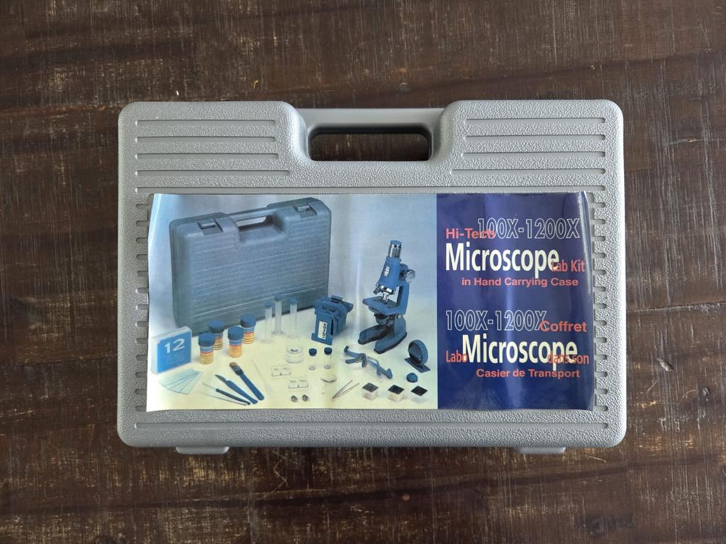 Microscoop Hi-Tech Lab Kit, Audio, Tv en Foto, Optische apparatuur | Microscopen, Ophalen of Verzenden, Gebruikt, 1000x of meer