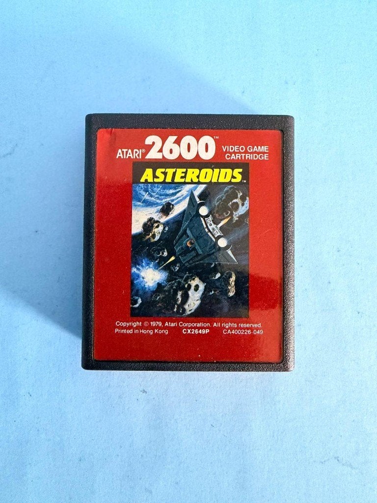 Asteroids (Atari 2600) *Red Edition*, Spelcomputers en Games, Gebruikt, Overige genres, 1 speler, Ophalen of Verzenden
