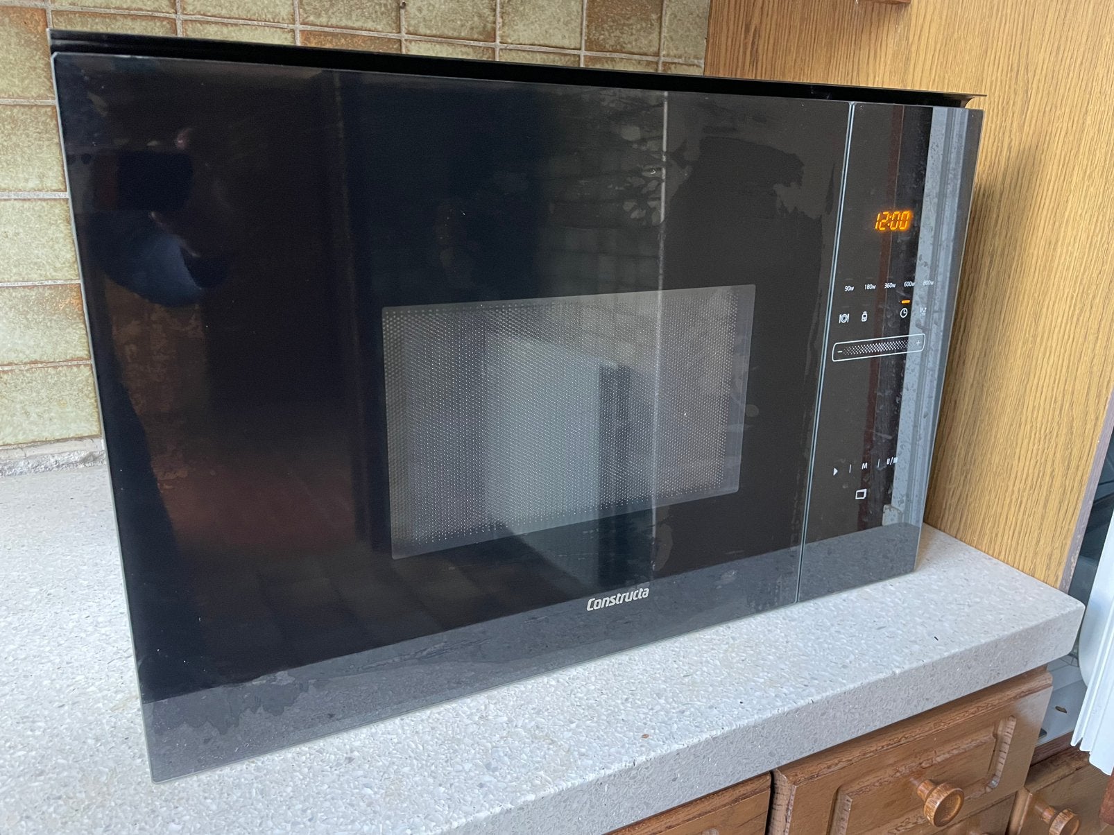 Inbouw magnetron Constructa nieuw, Ophalen, Nieuw, Inbouw, Magnetron