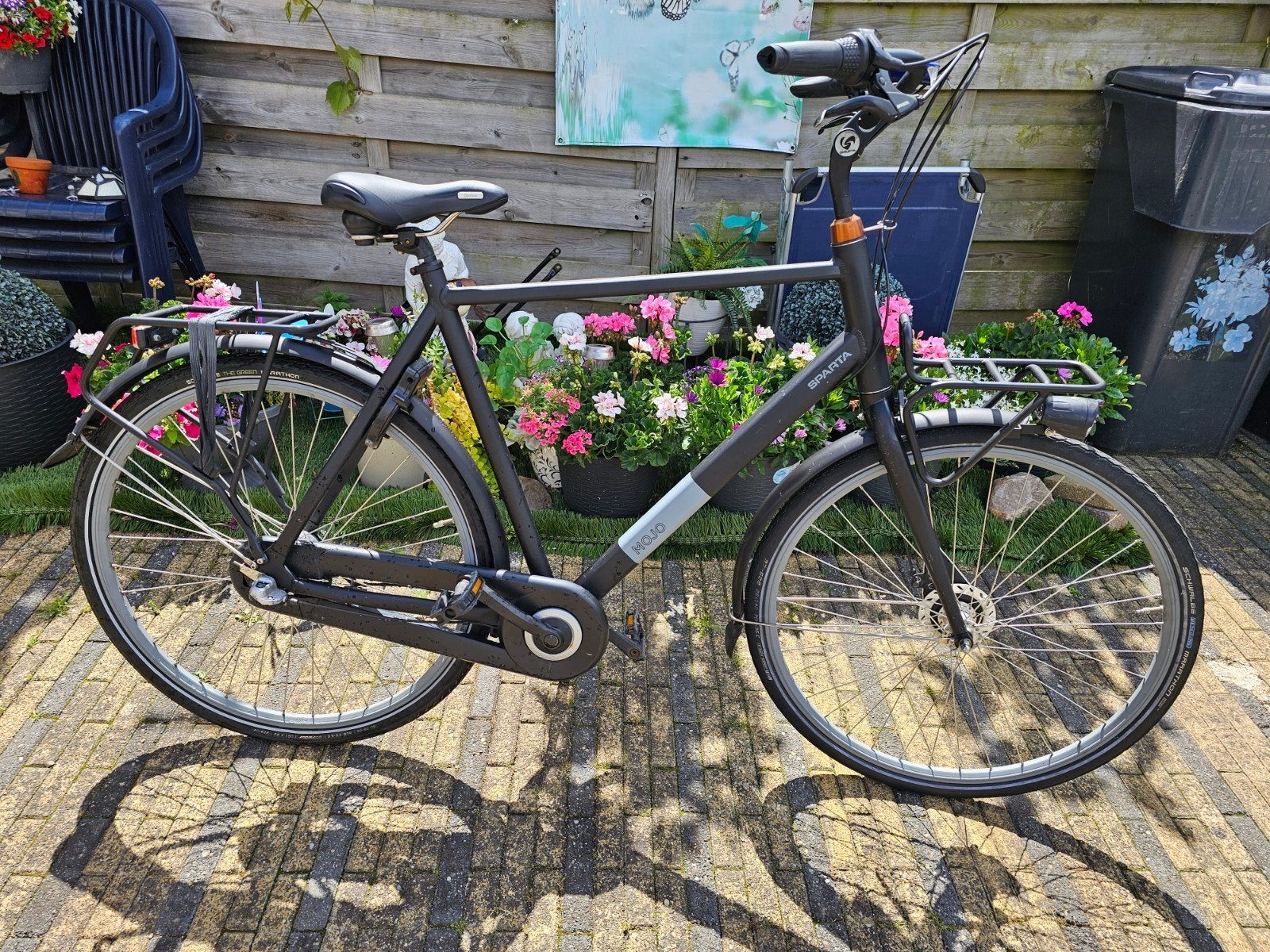 Herenfiets Sparta Mojo 28 inch, 3 versnellingen, 61cm, Ophalen, Sparta, Versnellingen, Zo goed als nieuw