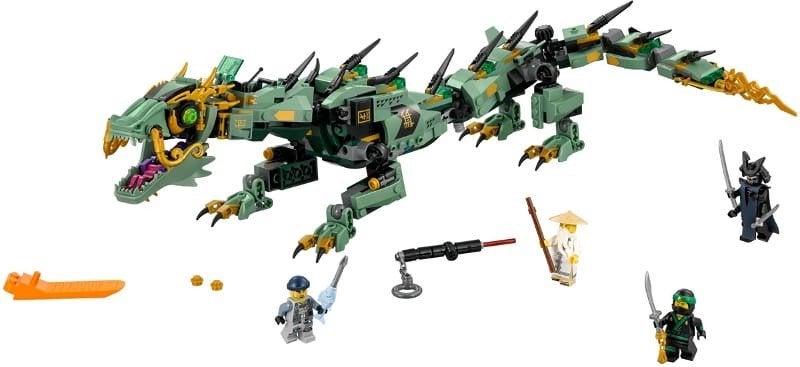 Lego Ninjago set: 70612 green ninja mech Dragon, Ophalen of Verzenden