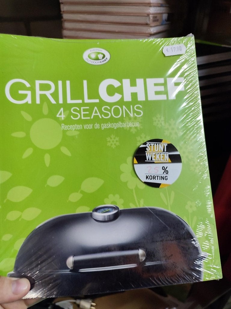 kookboek grilchef 4 seasons, Ophalen of Verzenden, Nieuw, Onbekend, Overige gebieden