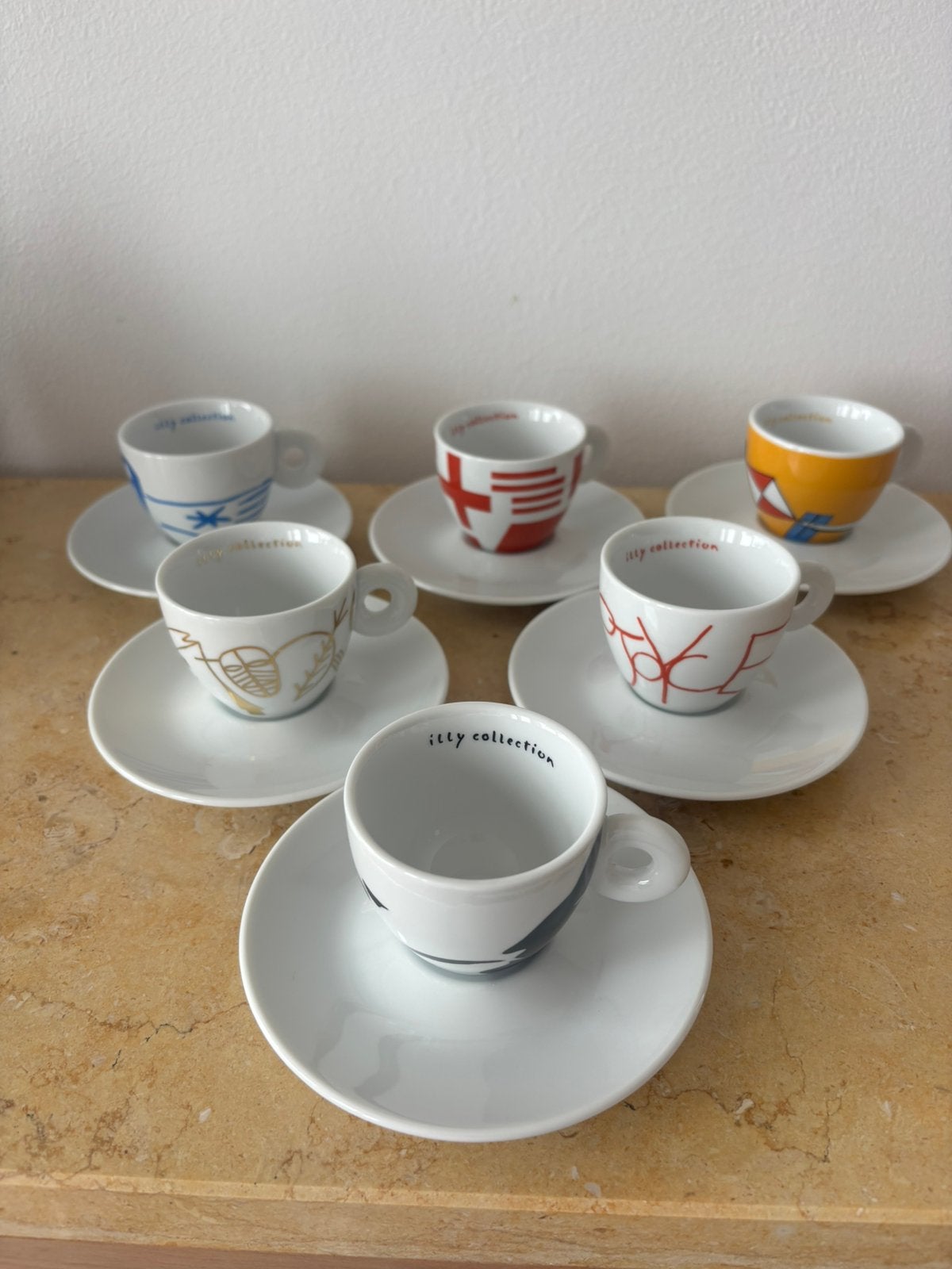 Illy espresso kopjes, Ophalen of Verzenden