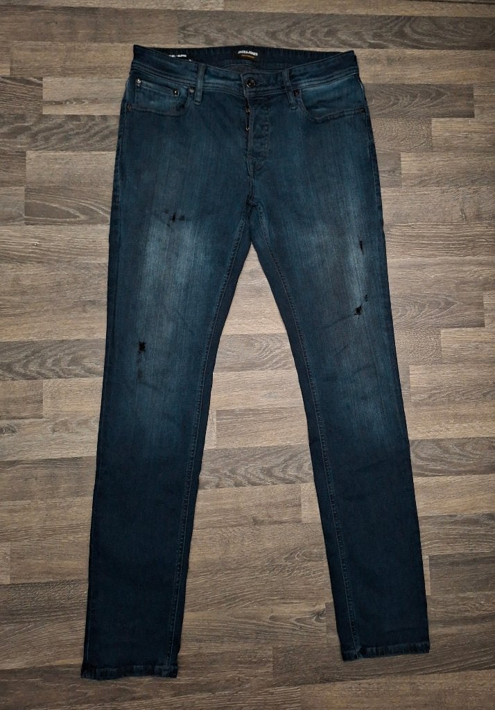 Z.g.a.n! Heren jeans Jack&Jones W 31/L32, Blauw, W32 (confectie 46) of kleiner, Ophalen of Verzenden, Zo goed als nieuw