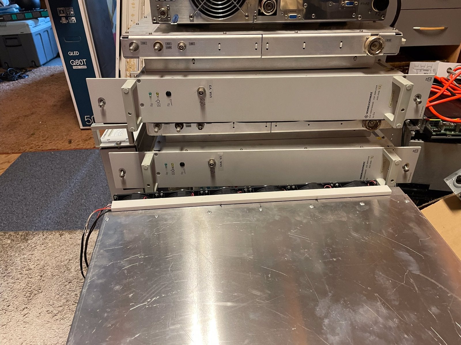 Te koop Rohde&Schwarz VU 316 eindtrap Lades, Telecommunicatie, Zenders en Ontvangers, Ophalen, Gebruikt, Zender