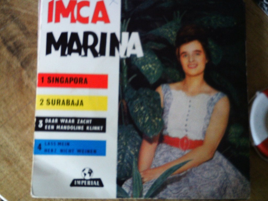 IMCA Marina - Singapura / Surabaya EP (Vinyl)   30s, Beschermende buitenhoes, 7 inch, Ophalen of Verzenden, Zo goed als nieuw