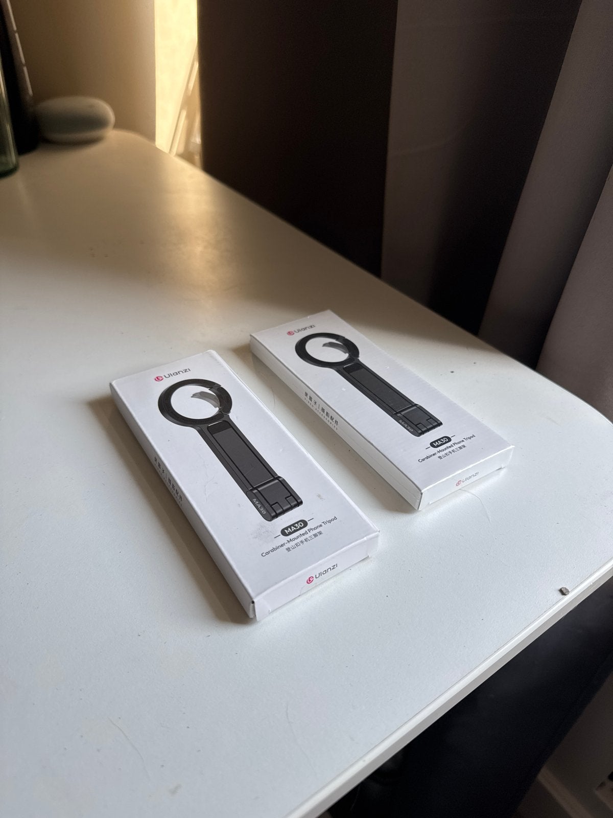 Ulanzi MA30 Carabiner-Mounted Telefoon Statief (2 stuks), Ophalen, Overige merken, 125 cm of minder, Nieuw