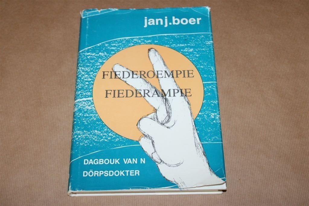 Fiederoempie fiederampie. Jan J. Boer. Gesigneerd !!, Boeken, Ophalen of Verzenden, Gelezen