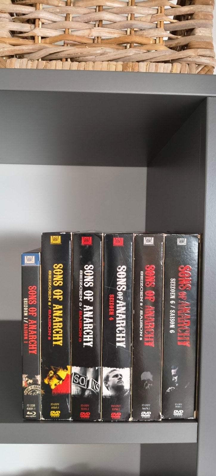 Sons of Anarchy Seizoen 1 t/m 6 (Seizoen 1 Blu-ray), Vanaf 12 jaar, Ophalen of Verzenden, Zo goed als nieuw