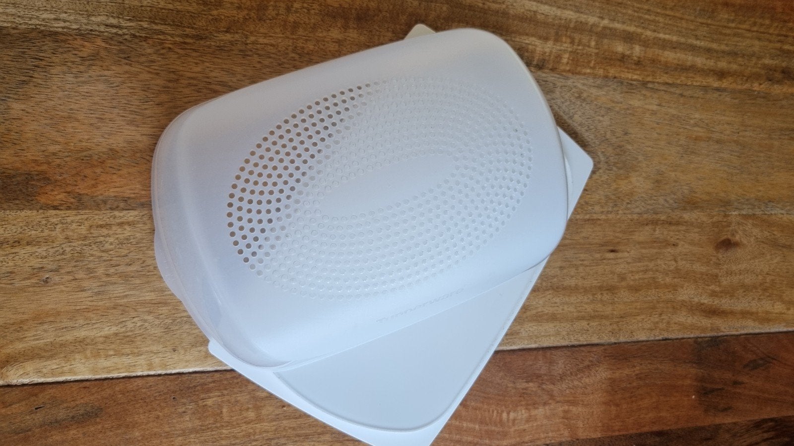 Tupperware kaasdoos, Wit, Overige typen, Ophalen of Verzenden, Met deksel