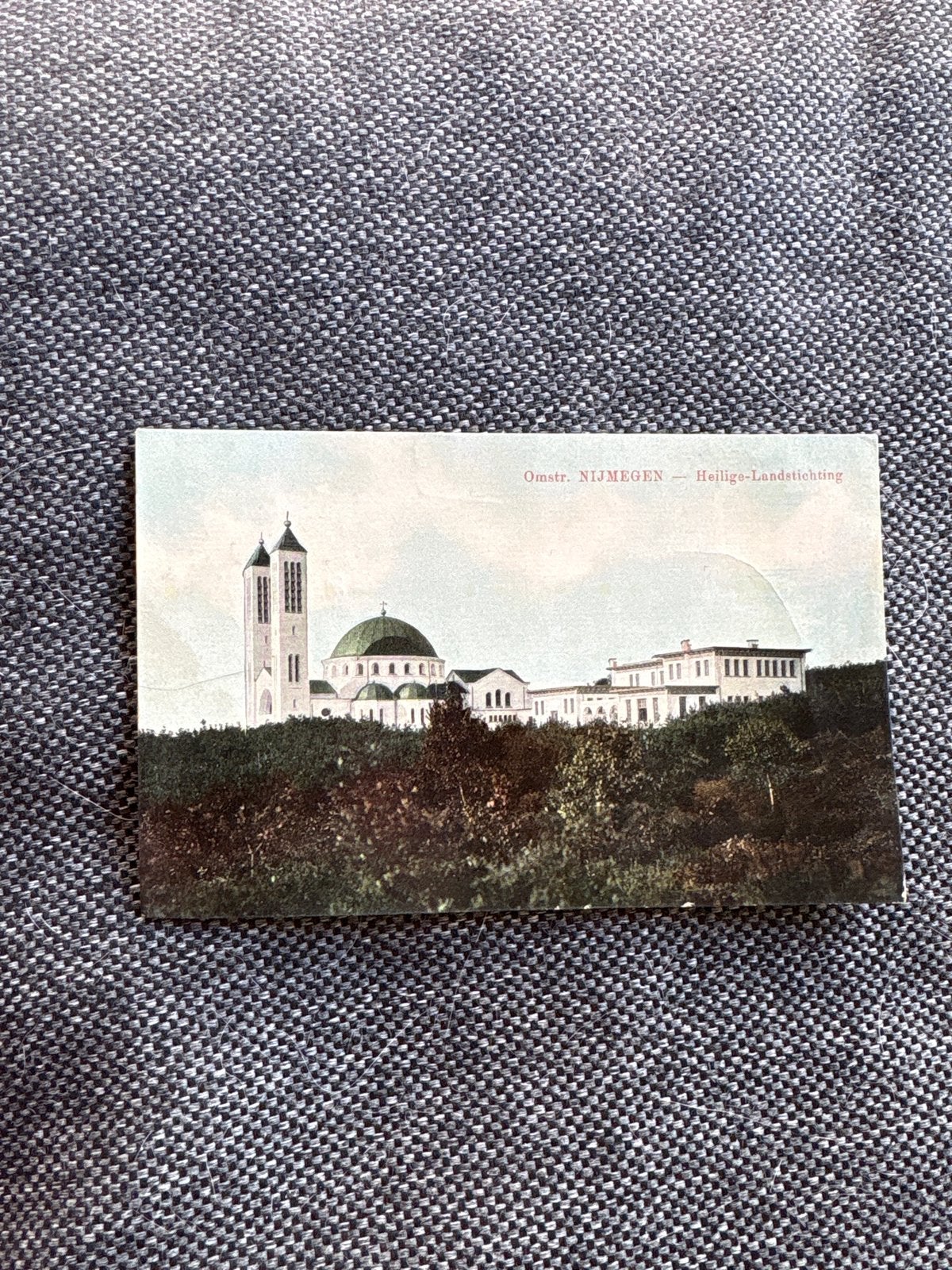Oude Ansichtkaart Nijmegen Heilig Landstichting 1919, Ophalen of Verzenden, Voor 1920, Gelopen, Gelderland
