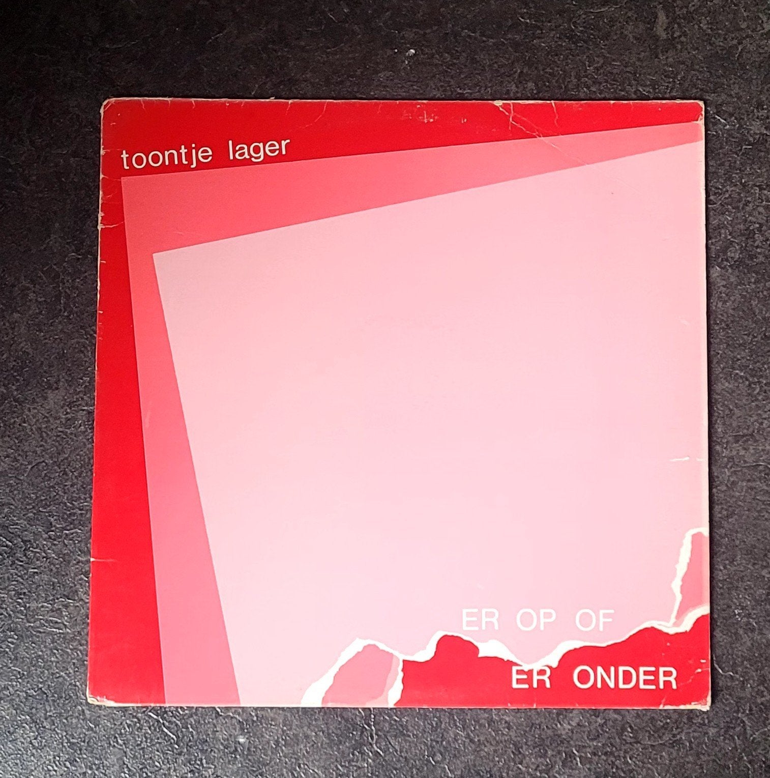 Toontje Lager  (1), Cd's en Dvd's, Vinyl | Nederlandstalig, Ophalen of Verzenden, Gebruikt, 12 inch, Levenslied of Smartlap