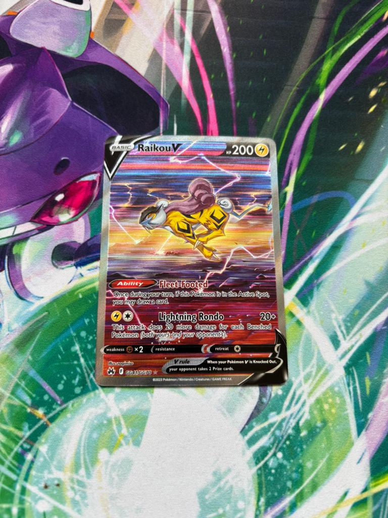 Raikou V GG41/GG70 Crown Zenith Galarian Gallery Ultra Rare, Hobby en Vrije tijd, Verzamelkaartspellen | Pokémon, Ophalen of Verzenden