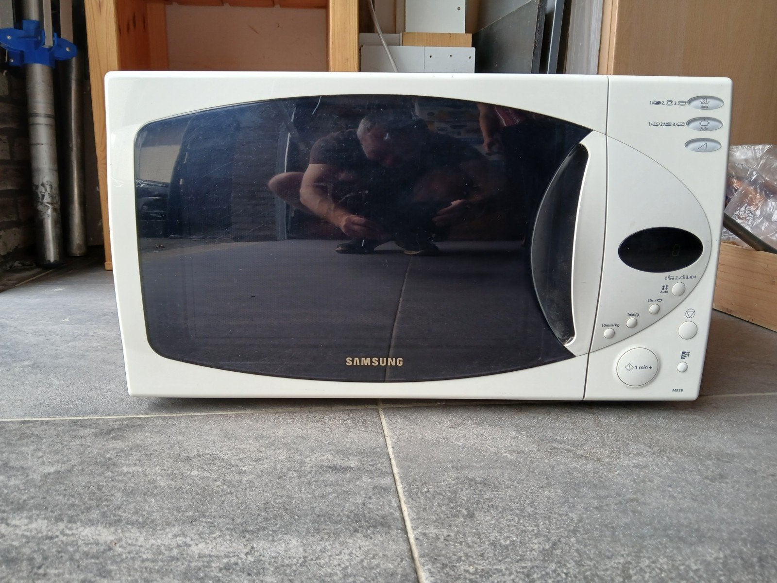 Samsung magnetron in zeer goede staat, Ophalen, Gebruikt, Magnetron, Draaiplateau