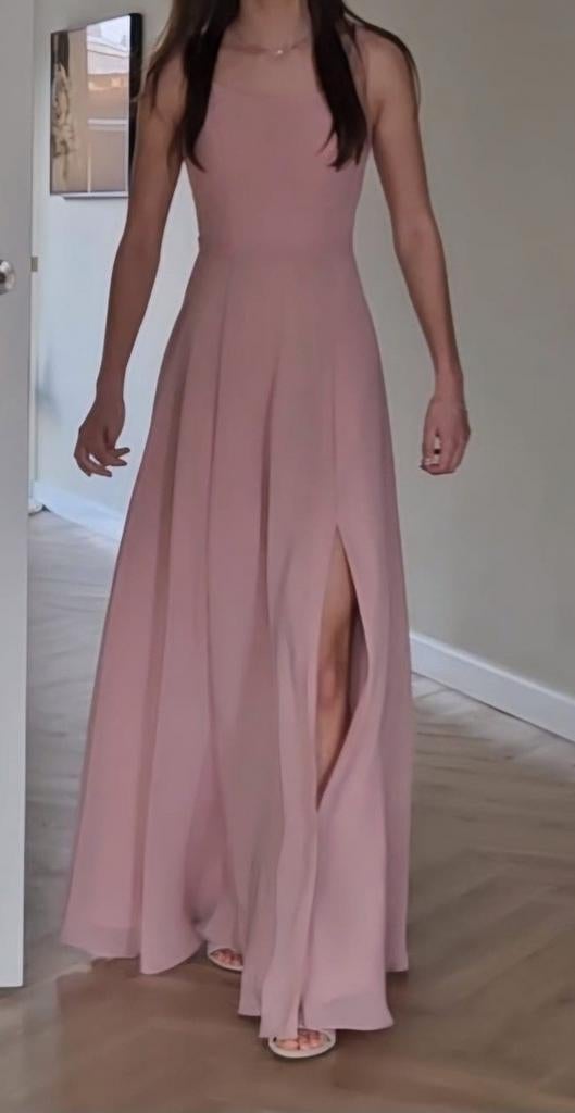 Roze galajurk met split. Maat xs, Kleding | Dames, Ophalen of Verzenden